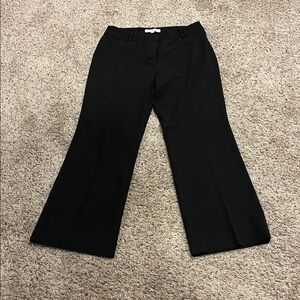 LOFT Black Straight Leg Pants
